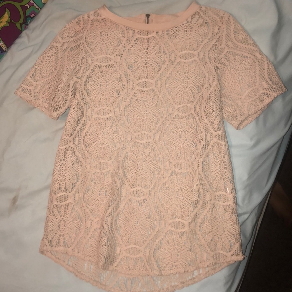 Banana Republic nice lace shirt!